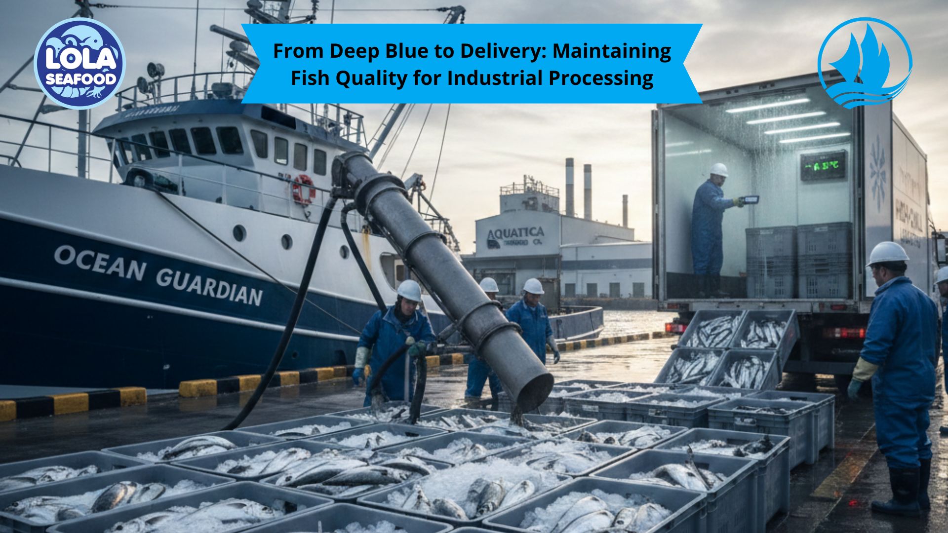 From Deep Blue to Delivery: Maintaining Fish Quality for Industrial Processing